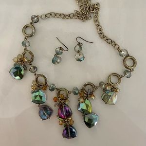 Necklace and earrings set Lauren Conrad